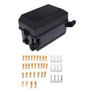 Car Auto 6-Way Blade Fuse Holder Relay Socket Distribution Block