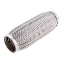 Car SUV Stainless Steel 500mm Exhaust Pipe Silencer Muffler End Tips 52mm