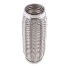 Car SUV Stainless Steel 500mm Exhaust Pipe Silencer Muffler End Tips 52mm