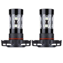 2pcs H16 5202 50W Durable and Practical Fog Led Bulbs Ice Blue