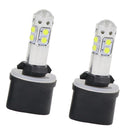 2pcs 880 50W Durable and Practical Fog Width Led Bulbs White