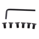 1 Set 6-Holes Steering Wheel Hub Quick Release Adaptor Screws Kit For Nissan