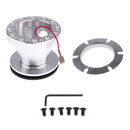 1 Set 6-Holes Steering Wheel Hub Quick Release Adaptor Screws Kit For Nissan