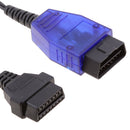 Car OBD 2 II 16Pin Power Supply Cable Battery Clamps Clip Memory Saver Kit