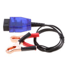Car OBD 2 II 16Pin Power Supply Cable Battery Clamps Clip Memory Saver Kit