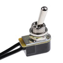 2 Pieces Mini Toggle Switch On/Off 2 Position Latching AC 125V 6A /250V 3A