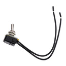 2 Pieces Mini Toggle Switch On/Off 2 Position Latching AC 125V 6A /250V 3A