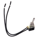 2 Pieces Mini Toggle Switch On/Off 2 Position Latching AC 125V 6A /250V 3A