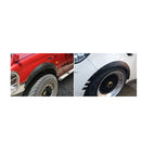 4pcs Durable Wheel Fender Flares Eyebrow Wide Moulding Trim ABS for Most of Car