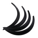 4pcs Durable Wheel Fender Flares Eyebrow Wide Moulding Trim ABS for Most of Car