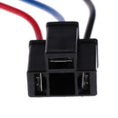 H4 Headlight Bulb Extension 3Wire Harness Lamp Female Socket Adapter