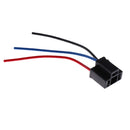 H4 Headlight Bulb Extension 3Wire Harness Lamp Female Socket Adapter