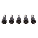 5 Pieces Chassis Panel Mount Glass Tube Fuse Holder For 5x20mm Fuse