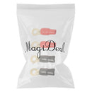 2 Pairs 1/0 AWG Car Audio Power Ground Wire Ring Terminal Connector Brass