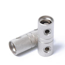 2 Pieces 4 AWG Speaker Wire Coupler Butt Connector Terminal Joiner Screw