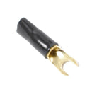 5 Pairs 8 AWG Car Audio Power Ground Wire Fork Terminal Connector Brass