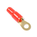 10 Pairs 4 AWG Car Audio Power Ground Wire Ring Terminal Connector Brass