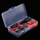 40 Pieces Automotive Car Battery Test Alligator Clips and Banana Male Plug