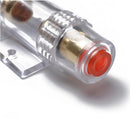 Car Audio AGU Fuse Holder Fuseholder 4 8 Gauge Inline Gold Plated 100 Amp