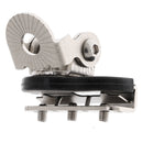 2 Pieces A Pillar Hood Mount Bracket Clamp Holder for LED Work Light Bar