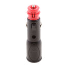 Car Cigarette Lighter Male Plug Connector On Off Switch with Red LED Light