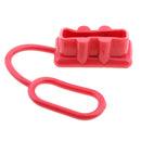 Set of 2 Red Dust Cover End Cap for Plug 175 AMP Connector High Quality