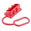 Set of 2 Red Dust Cover End Cap for Plug 175 AMP Connector High Quality