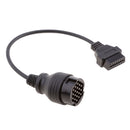 19 Pin OBD1 To 16 Pin OBD2 Converter Adapter Diagnostic Cable For Porsche