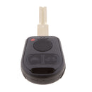 Replacement 3Buttons Remote Key Case HU58 Uncut Blade for BMW E31 E32 E34 E36 E38 E39
