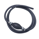 5/16'' 8mm 6 feet Fuel Line Gas Hose Marine Boat Outboard Motor Primer Bulb Black
