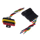 Plug and Play 10pcs 6Pin HID Wire Connector Plug Male Female Harness Clips