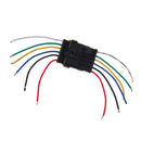 Plug and Play 10pcs 6Pin HID Wire Connector Plug Male Female Harness Clips