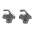 2pcs High Quality Inner Sun Visor Hook Clips Replaces For Honda Accord Civic CRV 1998-2011