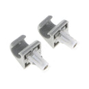 2pcs Car Inner Replacement Sun Visor Hook Clips for VW Volkswagen Passat Golf GTI MK4 R32