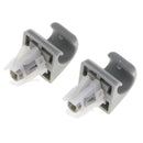 2pcs Car Inner Replacement Sun Visor Hook Clips for VW Volkswagen Passat Golf GTI MK4 R32