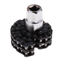 Heavy Duty Oil Filter Wrench 4 Knots Chain Sleeve 120mm for Universal