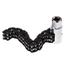 Heavy Duty Oil Filter Wrench 4 Knots Chain Sleeve 120mm for Universal