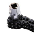 Heavy Duty Oil Filter Wrench 4 Knots Chain Sleeve 120mm for Universal