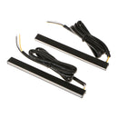 1 Pair Car Daytime Running Fog Driving Light Turn Signal Lamp White and Amber