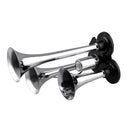 12V-24V Car 110-135dB Triple Trumpet Train Air Horn with Electric Solenoid