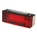 2 Pieces LED Square Lights Trailer Side Lamp License Plate Lamp Wiring Kit
