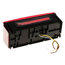 2 Pieces LED Square Lights Trailer Side Lamp License Plate Lamp Wiring Kit