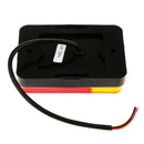 2 Pieces 10-30V LED Square Lights Trailer Side Lamp License Plate Lamp