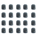 20 Pieces Plastic Auto Car Bike Motorcycle Truck wheel Tire Valve Stem Caps Black