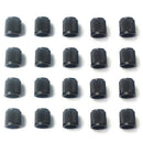 20 Pieces Plastic Auto Car Bike Motorcycle Truck wheel Tire Valve Stem Caps Black