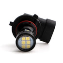 2pcs H10 Car Motorcycle 18W 950LM 6000K LED Fog Driving Light Bulbs Lamps Conversion Kit Quick on/off Response Time