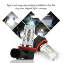 2 Pieces H8 H11 LED Fog Lights Car Head Light DRL Lamp Bulb Super Bright