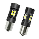 High Quality 2 Pcs Car LED Turn Signal Brake Light Indicator DRL 1156 28W