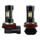 High Quality 2 Pcs Car LED Turn Signal Brake Light Indicator DRL H8 H11 28W