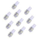 10 Pieces Car T10 168 194 1210SMD 10LED License Plate Lights Parking Lamps